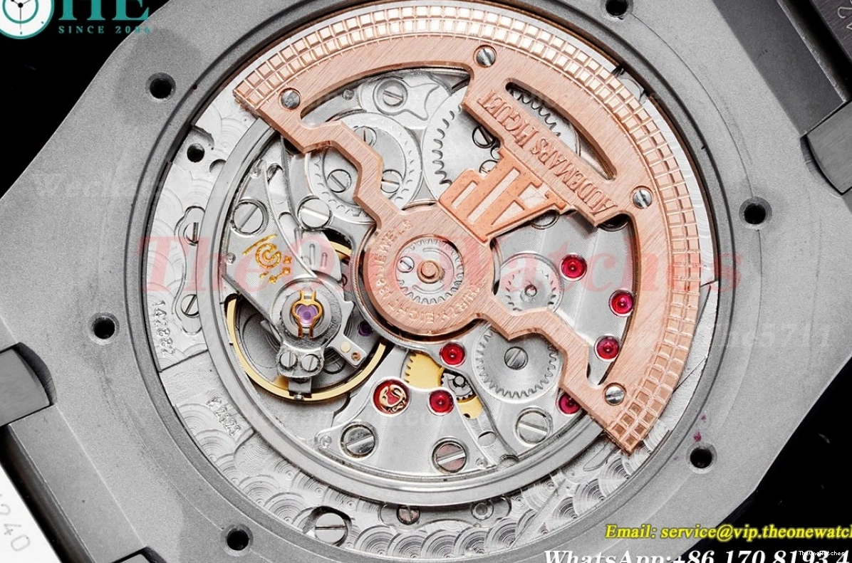 Textured A2121 Grey Dial BF 15202 39mm SS SS Oak Royal 0421